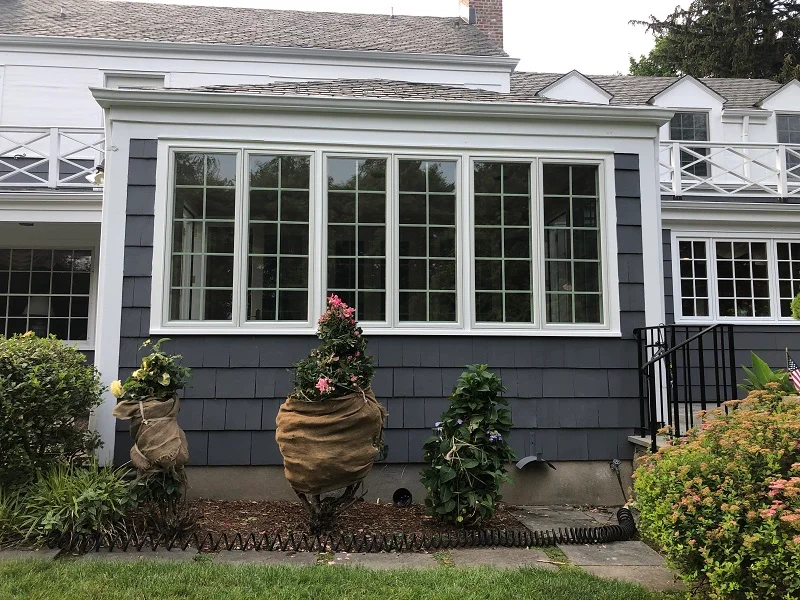 Andersen 400 Series Casement & Therma-Tru door replacement in Bronxville, NY